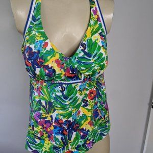 Lands End bathing suit top